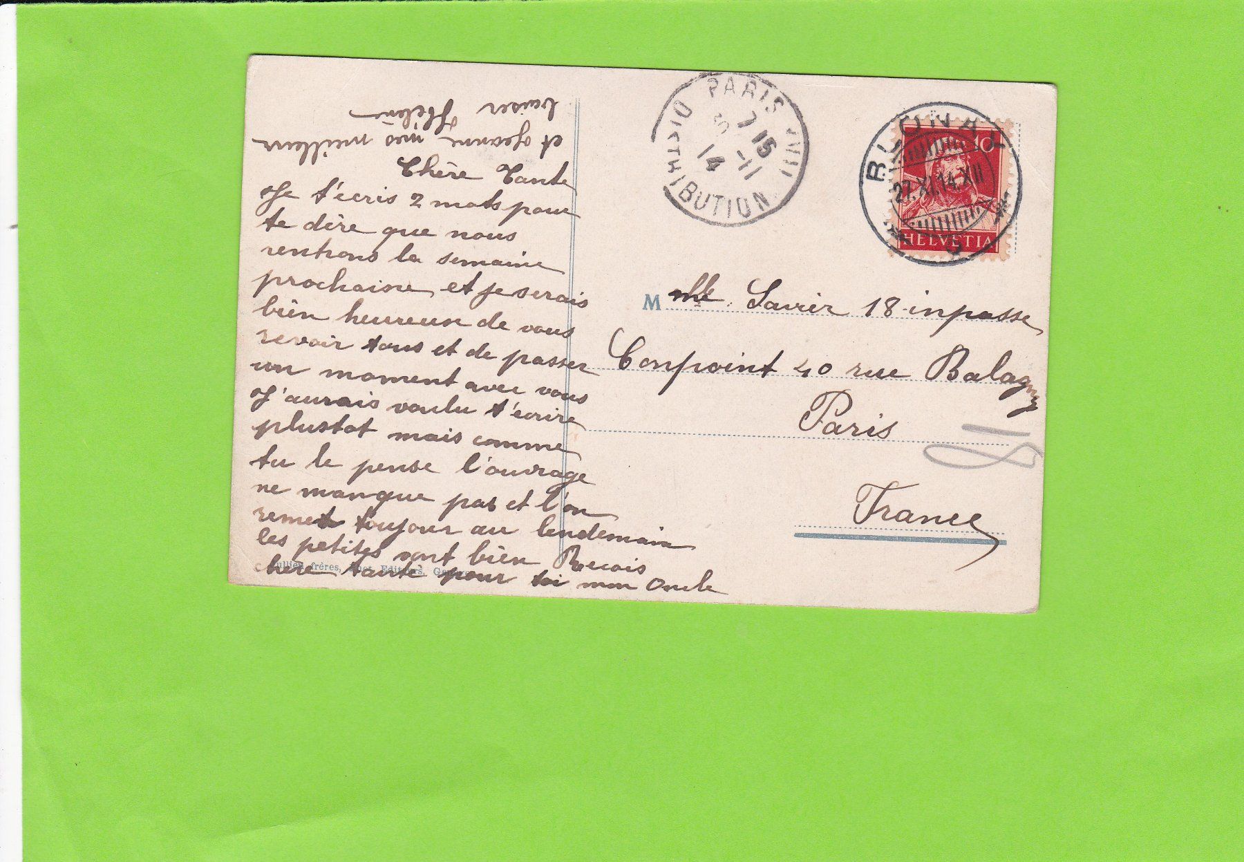 Cartoline postali: Montreux – Usato da St. Peterzell venduto da neckertal 1