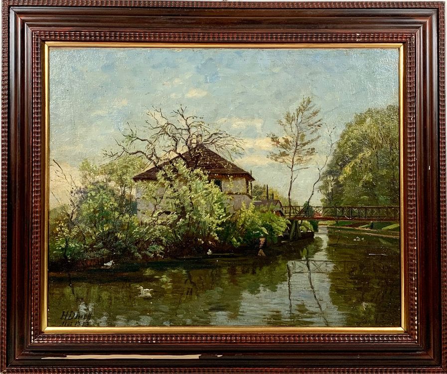 Hermann Drück (18561931) Gemälde Kaufen auf Ricardo