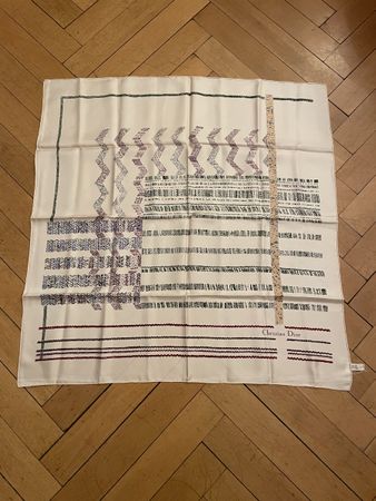 Foulard in seta Christian Dior vintage - come nuova!