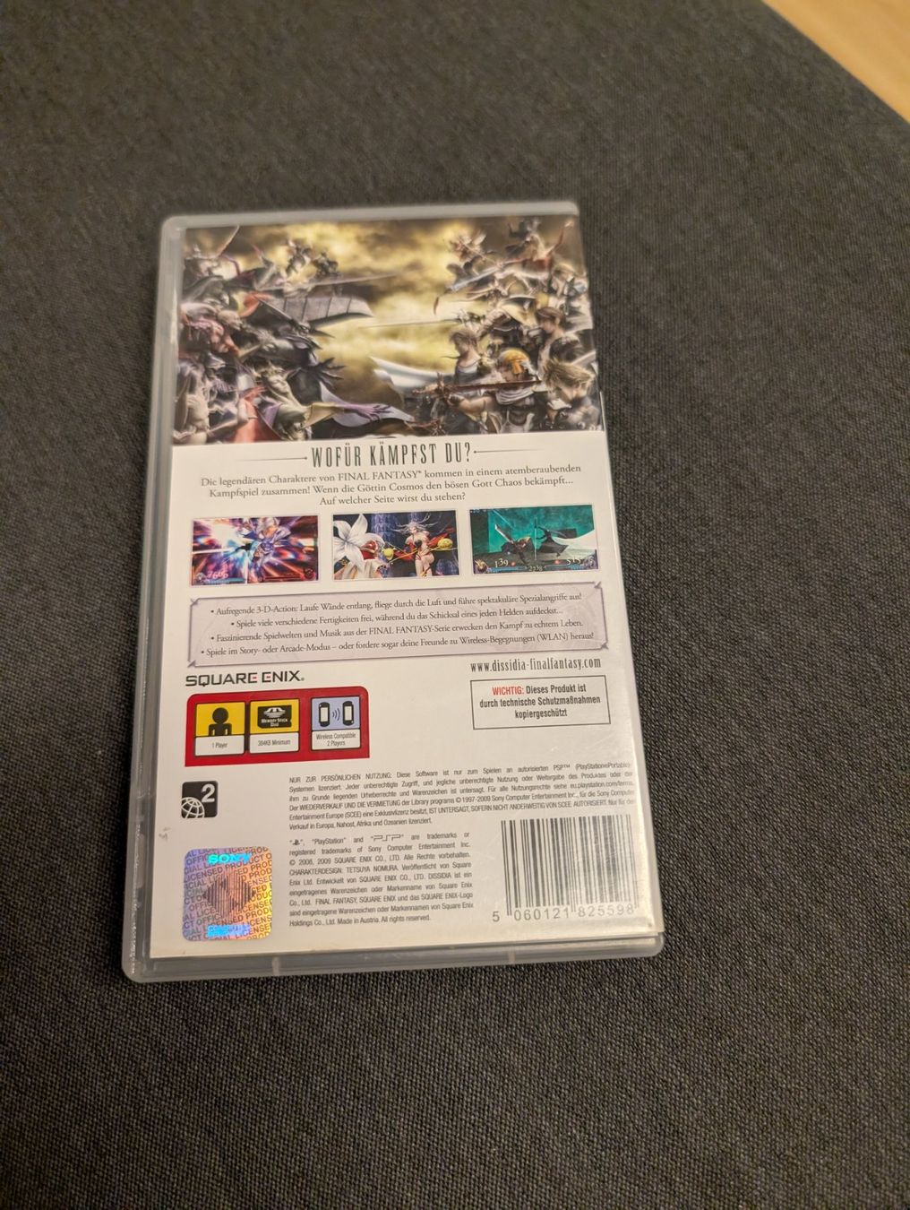Jeux: dissidia final fantasy Sony psp – D'occasion à Giubiasco par Tici__nerd_Giubiasco 1
