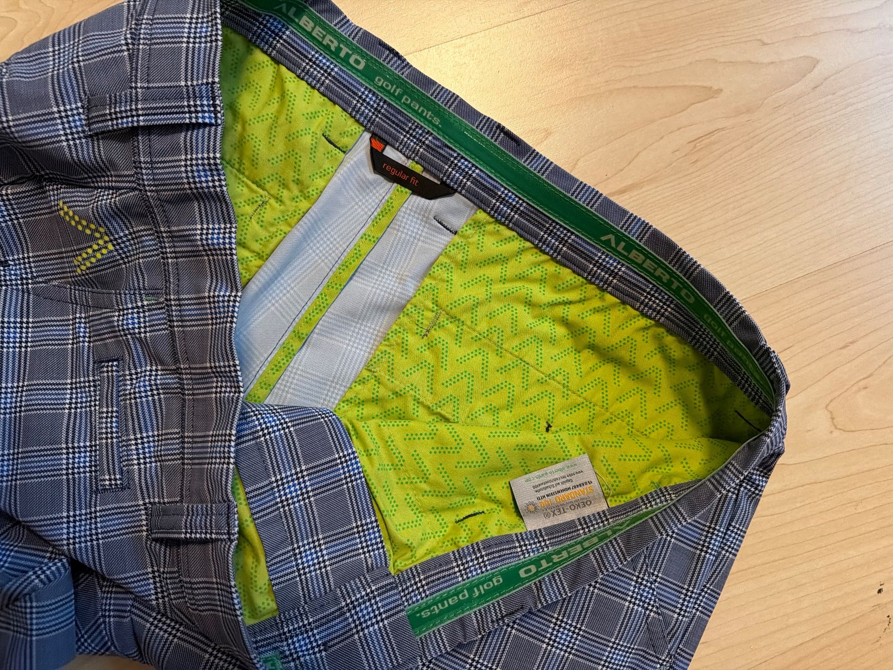 Pantaloni: Golf Hose Alberto kariert Rookie – Nuovo (secondo la descrizione) da Hettlingen venduto da blu_tb6z 4