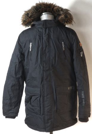 neuw. 158 164 CAMPUS superwarme WINTERJACKE PARKA schwarz