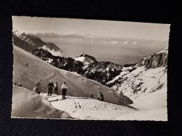 LEYSIN 1960 - LA BERNEUSE ANIMEE - SKISPORT