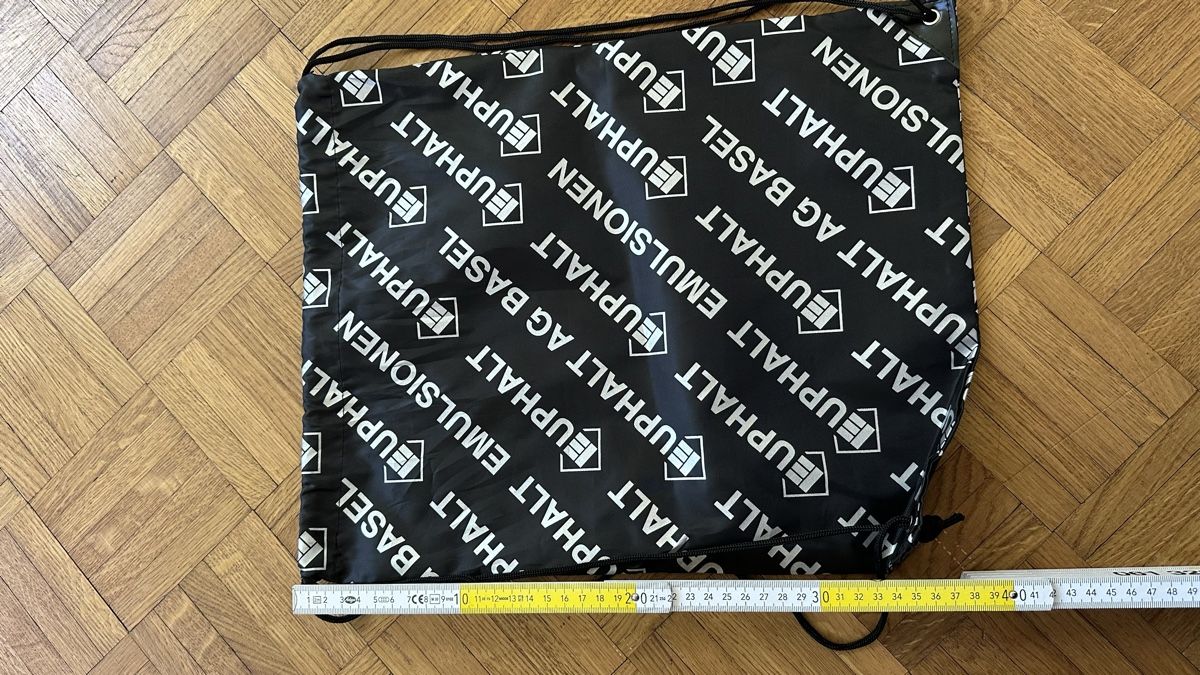 Taschen: Turnbeutel EUPHALT AG BASEL 175 Stück – Neu und originalverpackt aus Ettingen von slg_4107 1