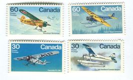 Briefmarken "Flugzeuge". Kanada.