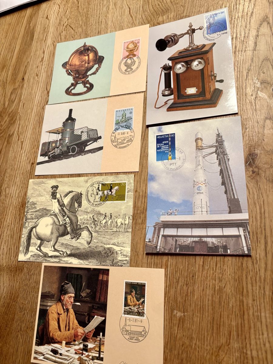 Cartoline postali: Alte Ansichtskarten, Sonderausgaben, Vintage Karten, 6 Stk – Usato da Gossau SG venduto da Dobby1974