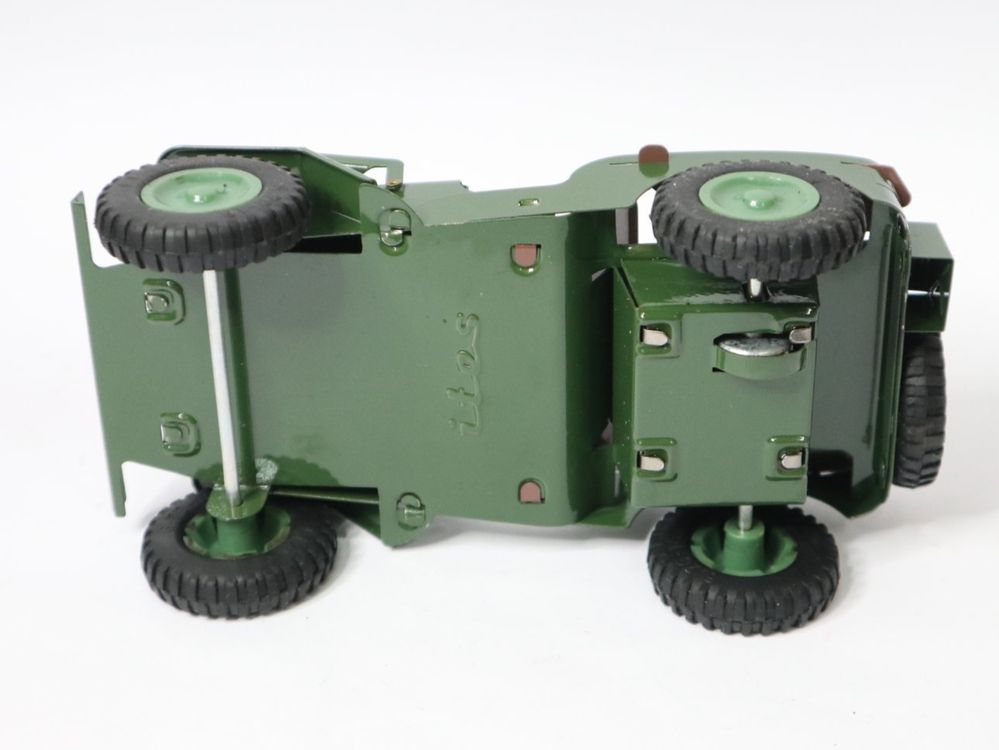 Ites Blechauto Willys Jeep unbespielt made in Tschechien 6