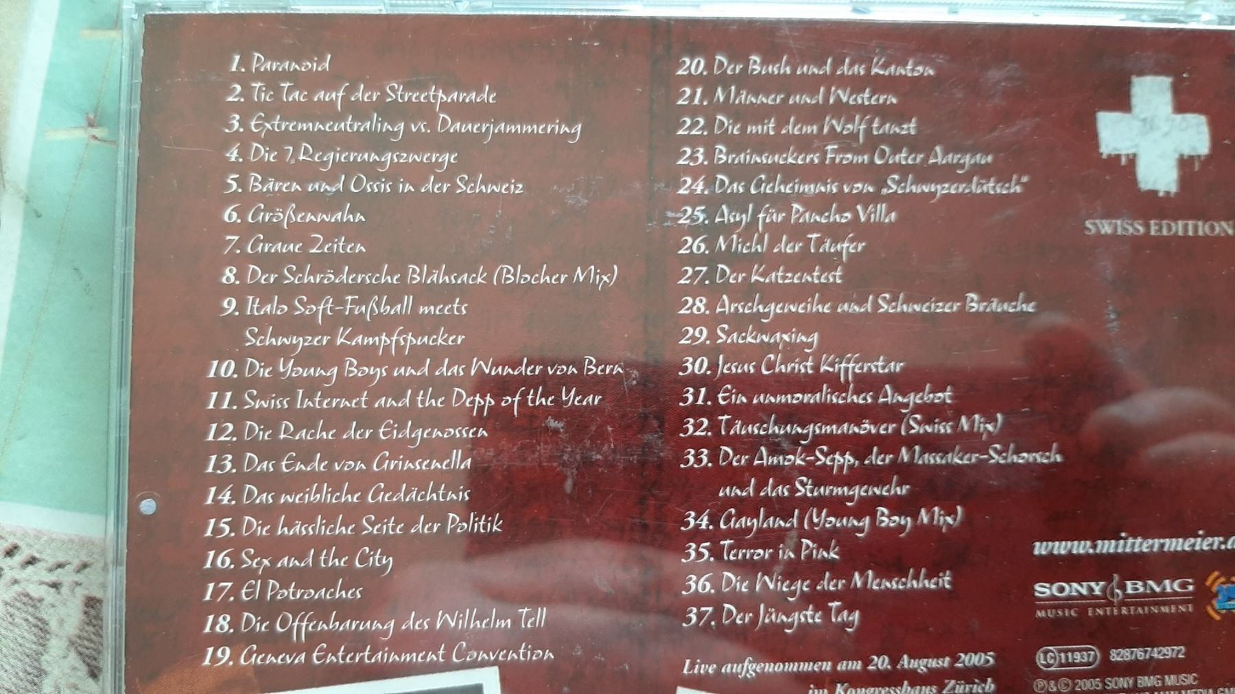 CD: CD Michael Mittermeier - Paranoid – Usato da Pully venduto da bro_n52j 2