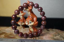 Mookait  rot   10mm Kugel Armband TOPSTONE
