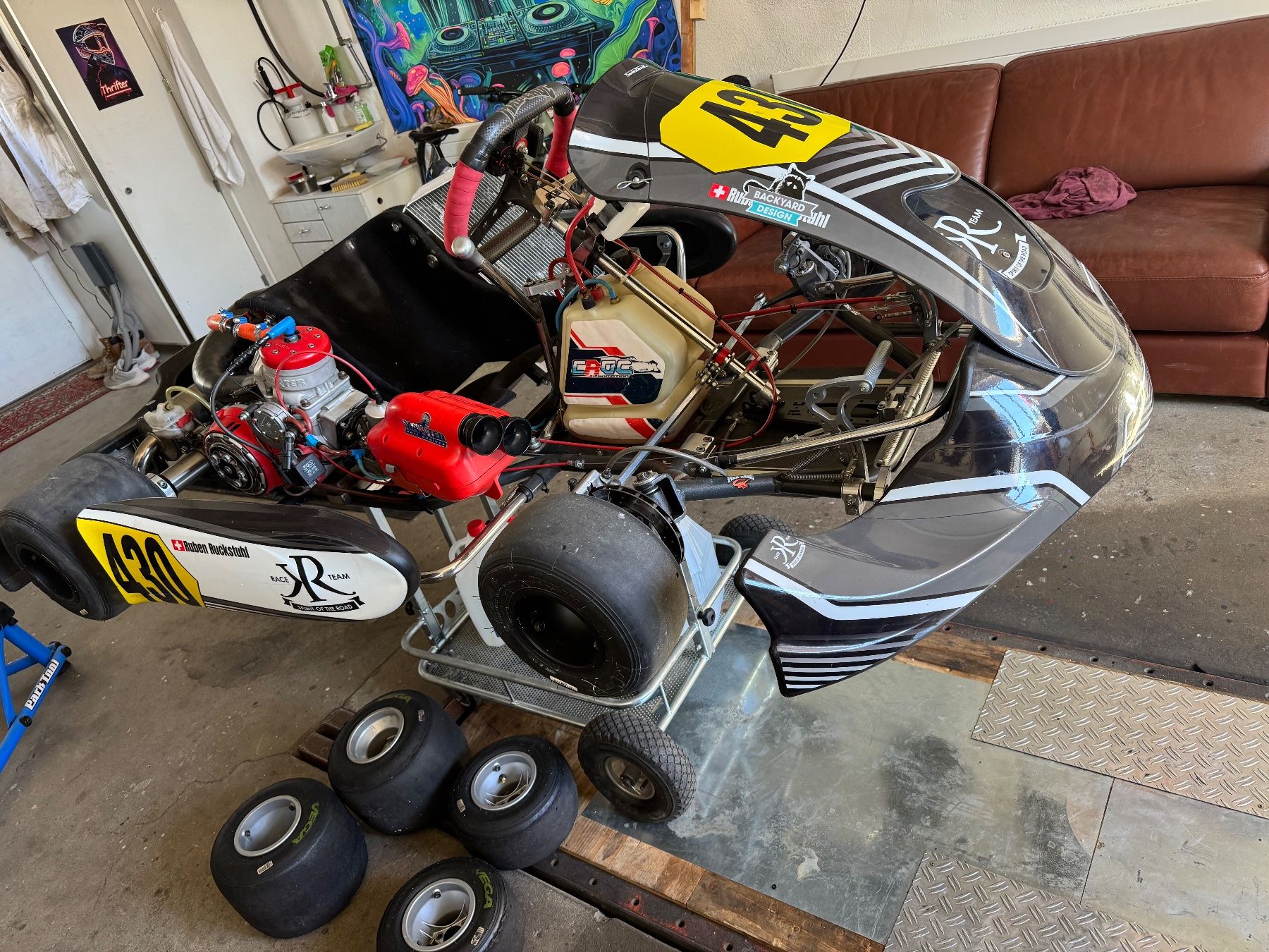 Rotax Karts: Rennkart mit Maxter Motor – D'occasion à Züberwangen par nachspce