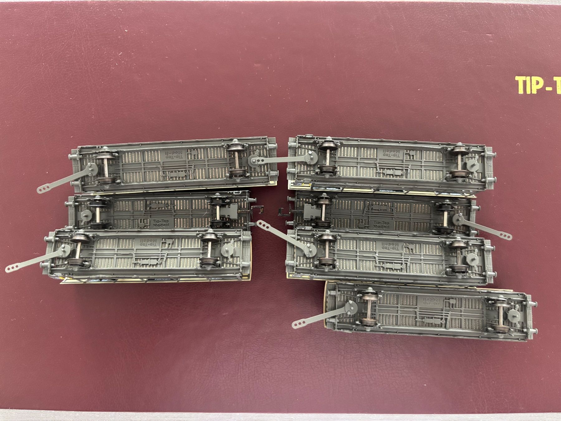 Modellini di ferrovie: Tip Top Modell Autotransportzug 1963 Messing – Nuovo (secondo la descrizione) da Hauterive NE venduto da eriamch 3