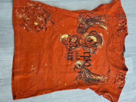 T-Shirt mit Löckern, Cipo & Baxx (Clochard), Grösse S