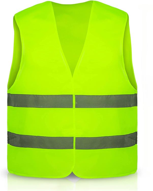 Hühner Warnweste In Rosa - Reflektierende Schutzweste Für Geflügel