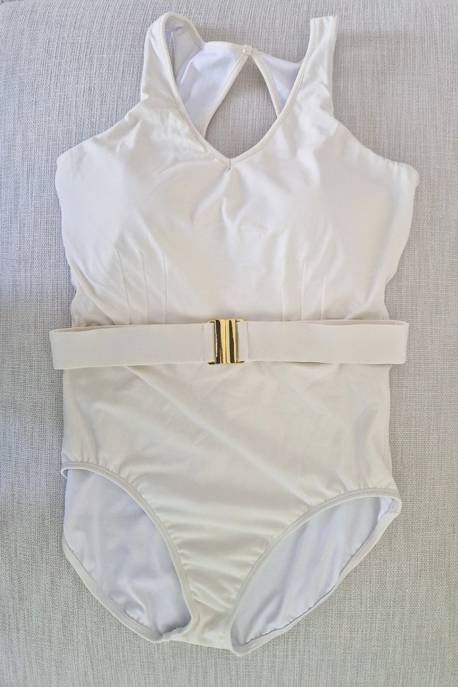 Costumi da bagno & Bikini: NEU! HERMOZA Badeanzug Weiss Gr. L – Nuovo e nell'imballaggio originale da Horgen venduto da akkohappyshopping 4