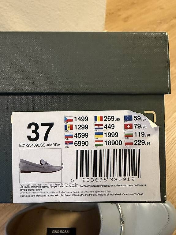 Scarpe da donna: GINO ROSSI LOAFER GR. 37 – Usato da Winterthur venduto da fij_f65r 3
