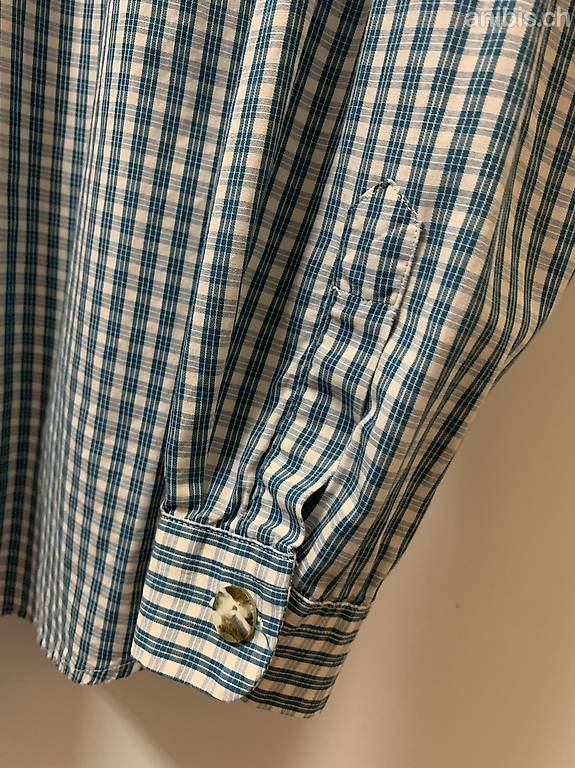 Camicette: Chemise en coton, vintage, taille 38 – Usato da Lausanne venduto da milasha 4