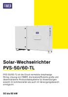 Neuer ABB / Fimer Solar-Wechselrichter PVS-50TL