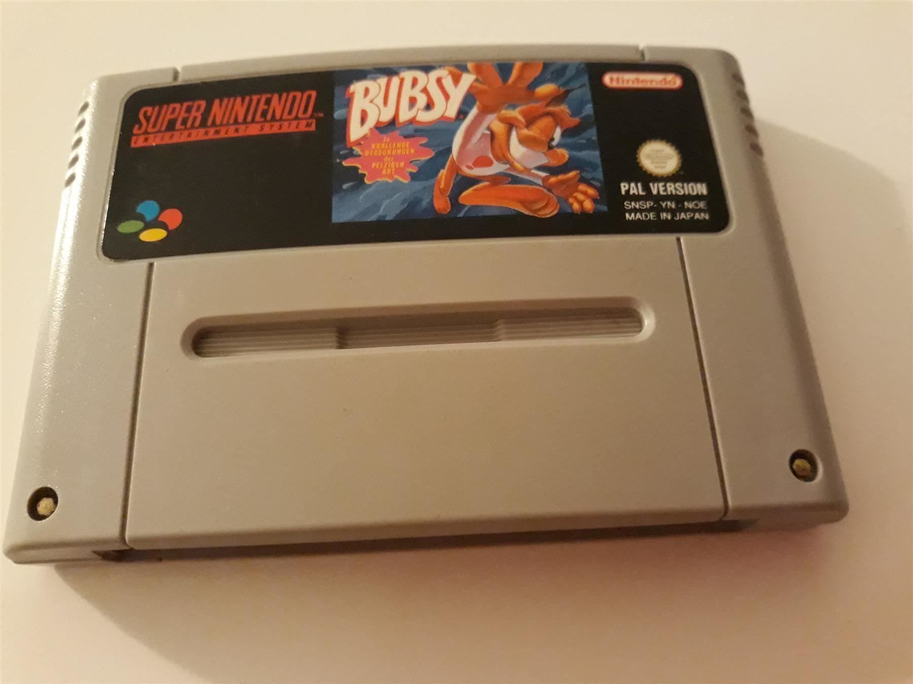 Giochi: Bubsy Super Nintendo SNES Spiel – Usato da Aarau venduto da Kaesekuchen2000