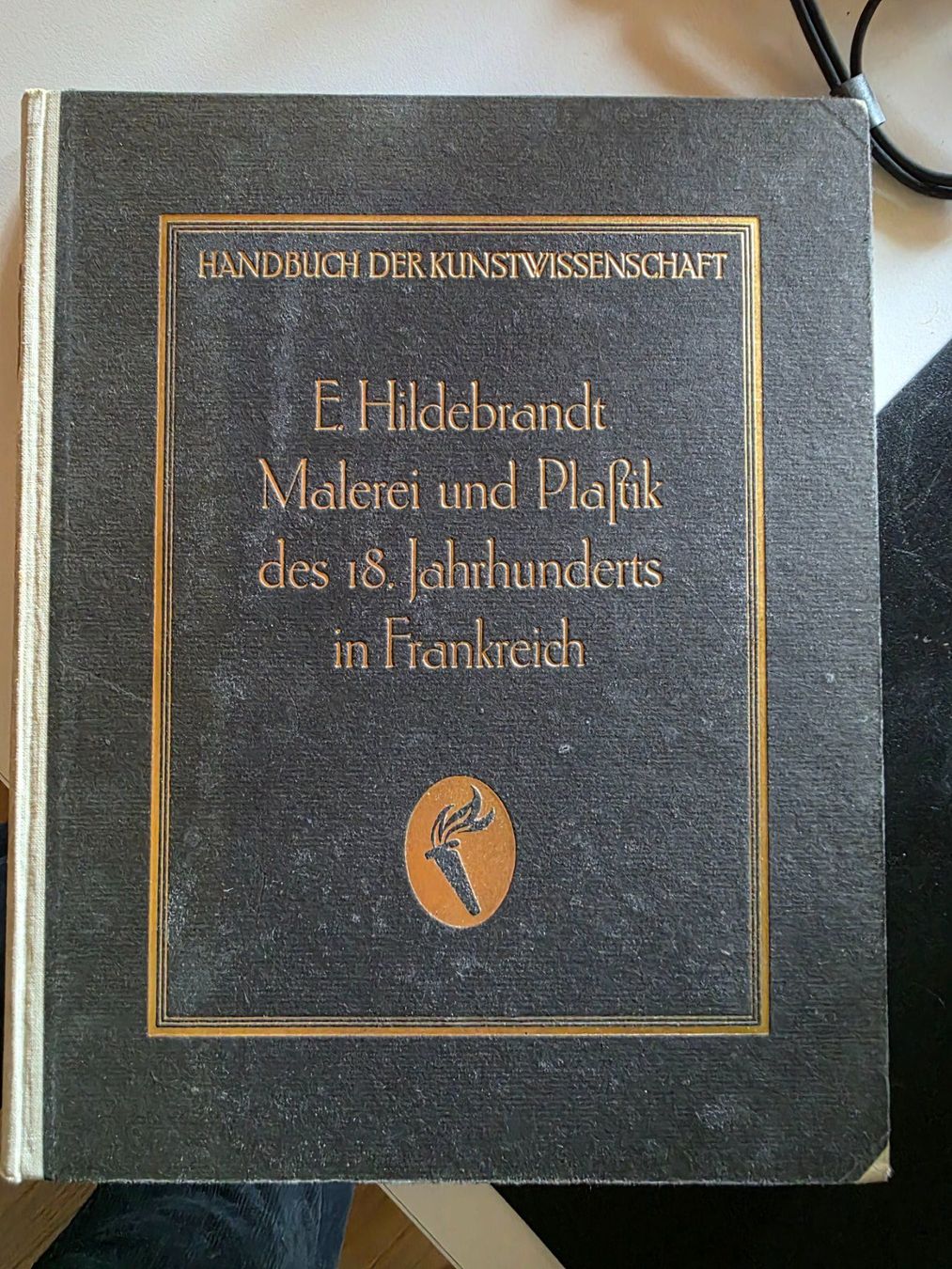Bücher: Handbuch der Kunstwissenschaft E. Hildebrandt 1924 – Gebraucht aus Walterswil BE von Lonitti 1