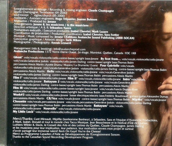 CD: Jorane Cello 16 MM James Darling Modern Classic Synth-Pop CD – Usato da Kandergrund venduto da Sososo 4