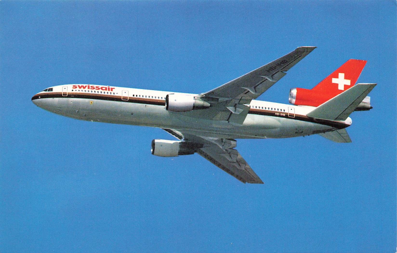 Cartoline postali: Swissair – Usato da Biasca venduto da Blenio71