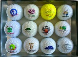 Golf Bälle mit Logo