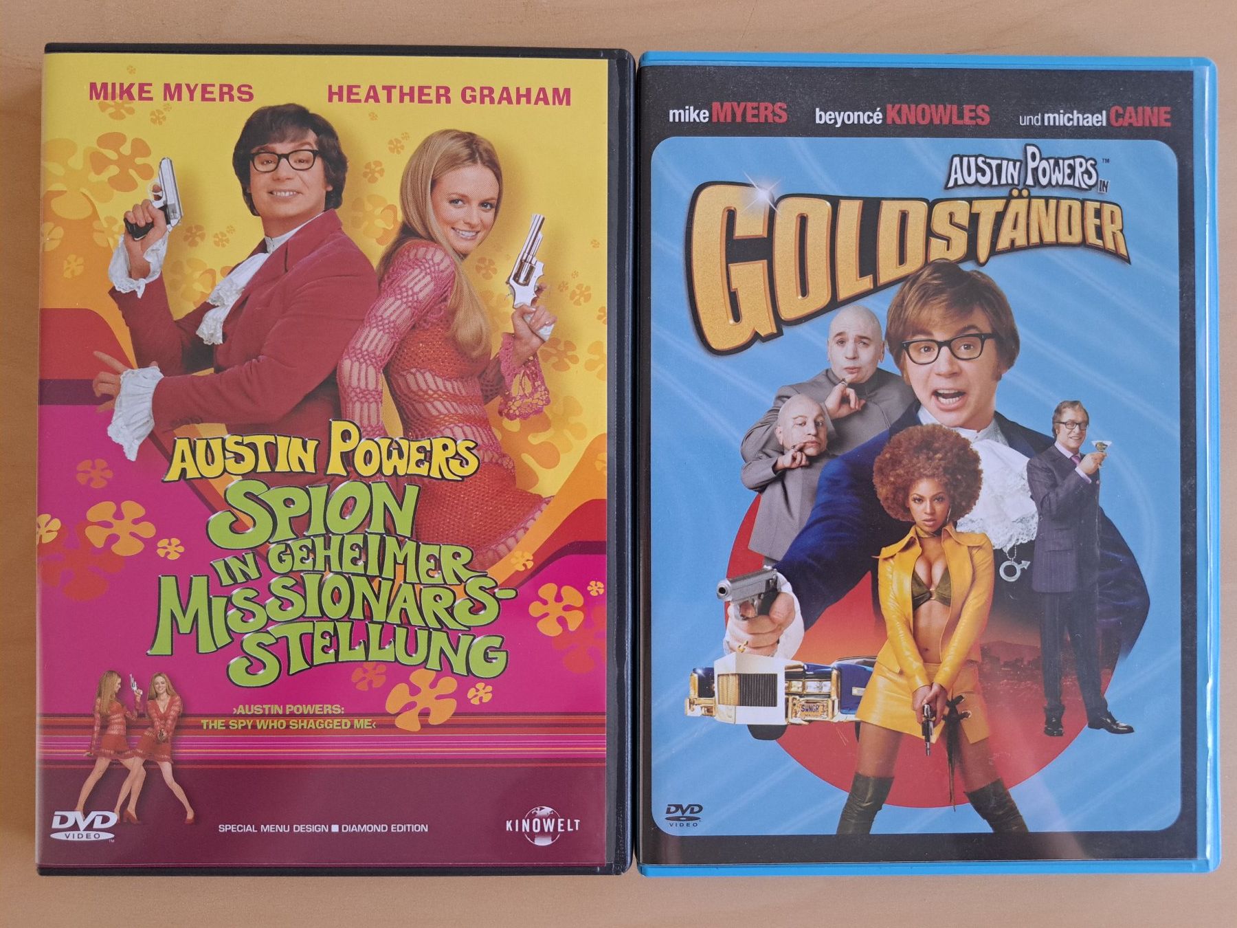 Tutti i DVDs: Austin Powers Teil 2 & 3 – Usato da Pfaffnau venduto da hjp01