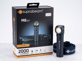 Akku Stirnlampe / Taschenlampe von Suprabeam M6xr 2000 L