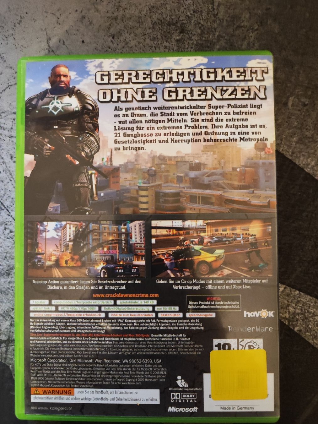 Spiele: Crackdown Xbox 360 Game – Gebraucht aus Wittnau von Devilkiss 1
