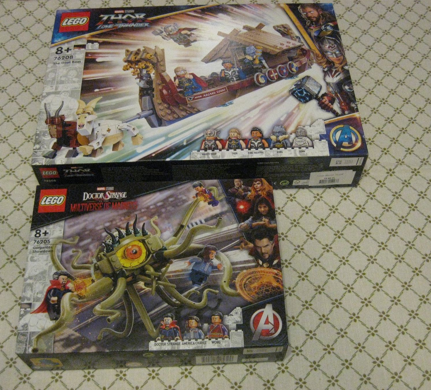 Lego Kit di costruzioni: LEGO Marvel Studio / 2 Set zusammen – Nuovo e nell'imballaggio originale da Münchenbuchsee venduto da suisse-schweiz