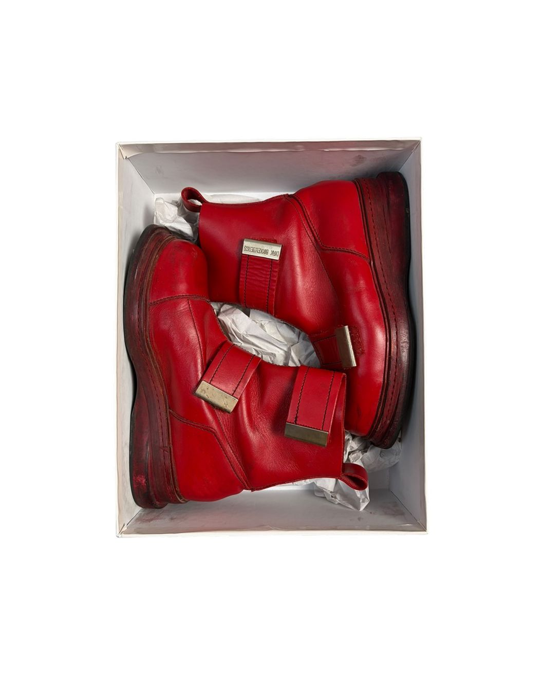 Bikkembergs Herrenschuhe: Dirk Bikkembergs 1995 Runway Version Velcro Boots – Gebraucht aus Thierachern von n.webl 9