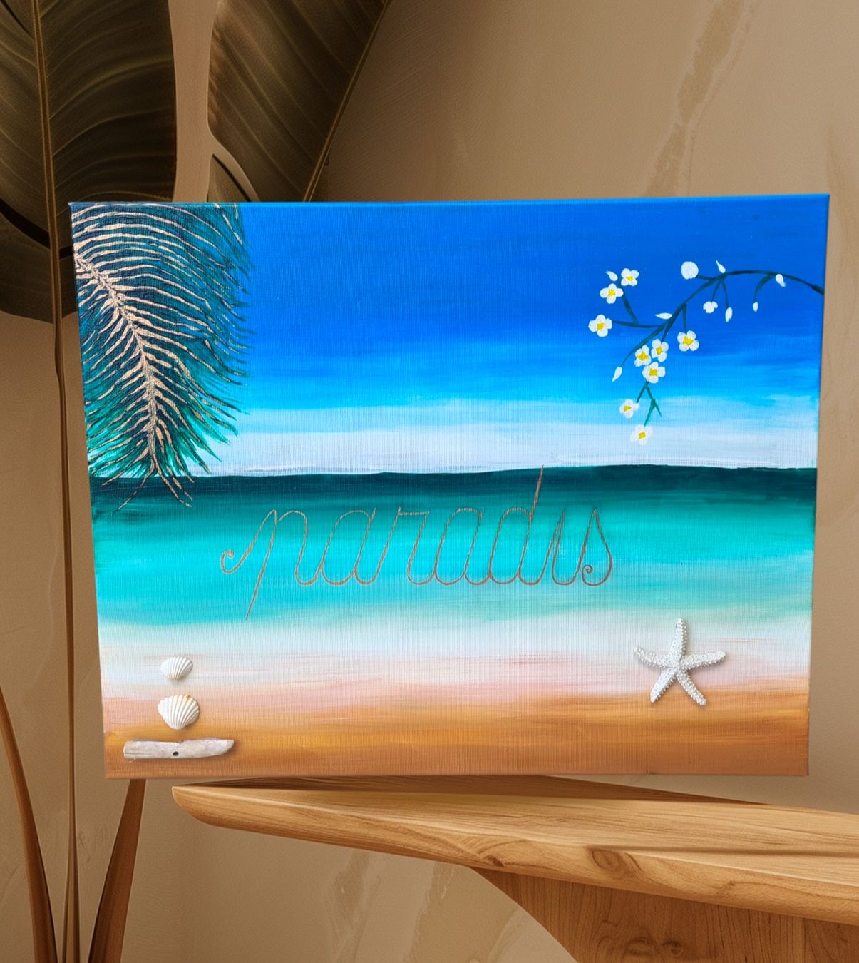 Dipinti: Tableau acrylique "PARADIS" Unique(Peint Main)Retrait – Nuovo e nell'imballaggio originale da Etoy venduto da MyStyleMyMode 2
