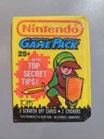 Nintendo Topps Game Pack 1989 ungeöffnet versiegelt