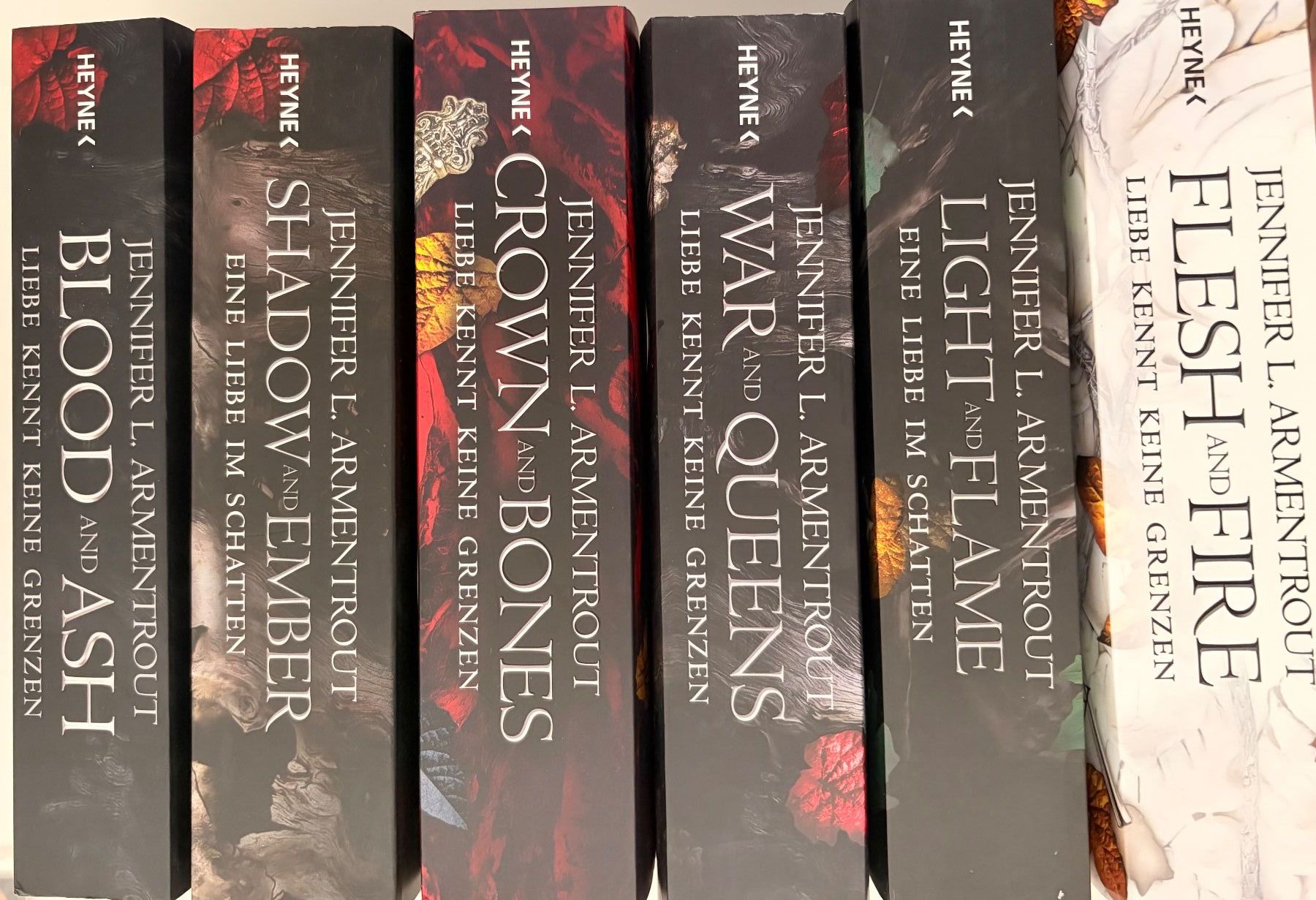 Libri: Blood and Ash Buchreihe – Nuovo e nell'imballaggio originale da Wettingen venduto da MiSoMa
