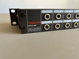 Tascam PB-32W Patch Bay Rack 19 Zoll gebraucht