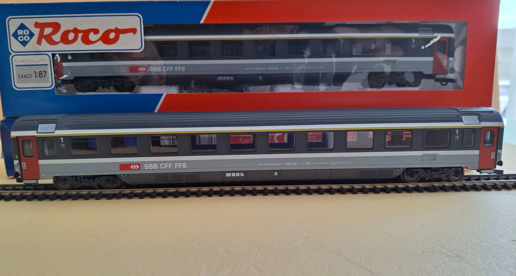 Roco Modelleisenbahnen: Grossraunwagen – Neu und originalverpackt aus Dübendorf von Armin414