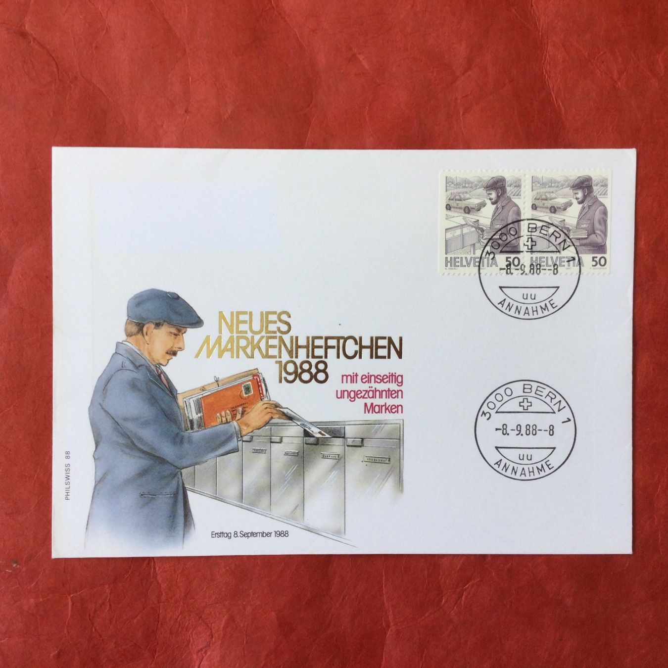 Tutti i francobolli: FDC 1988 738H3 Philswiss – Usato da S. Pietro venduto da bro_jjl9