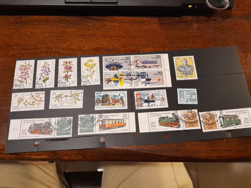 Belle collection de timbres RDA, divers motifs rare! (Gebraucht) in ...