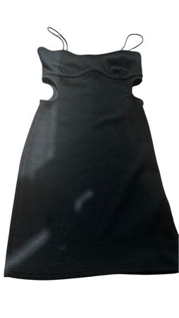 Bershka langes Top, Schwarz, Gr. M, Figurbetont!