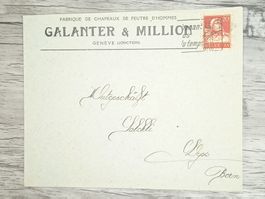 TR20 Enveloppe + Timbre Suisse 19xx