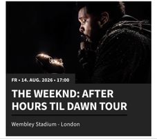 THE WEEKND: AFTER HOURS TIL DAWN TOUR