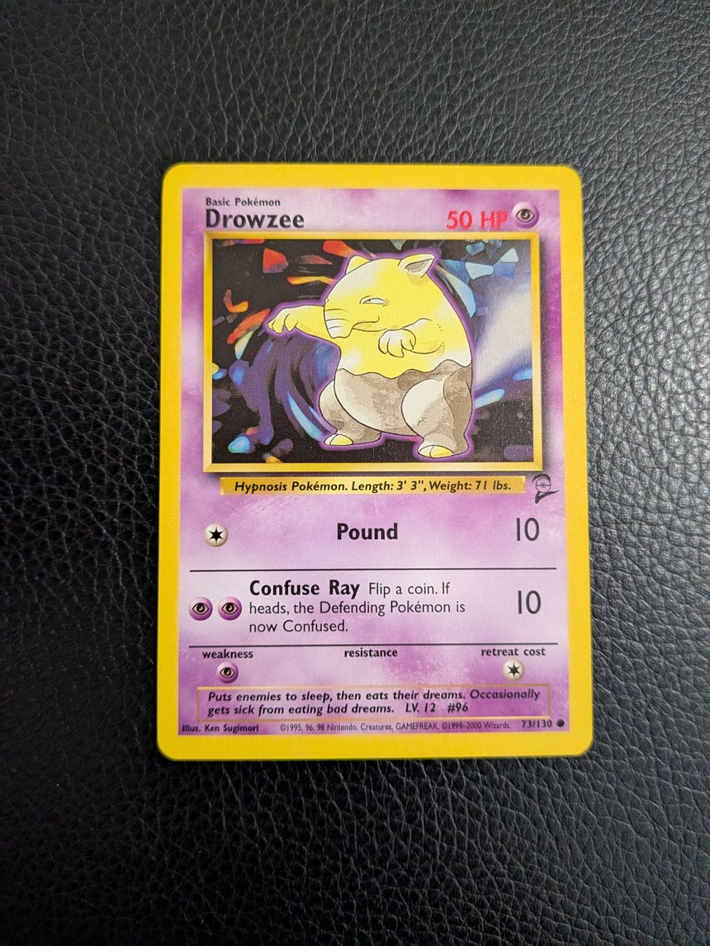 Pokémon Sammelbilder & Trading cards: Base Set 2 Drowzee 73/130 ab 1 – Gebraucht aus Paradiso von Pkmn10