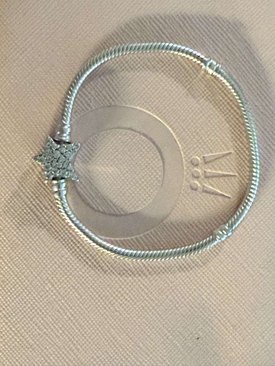 Pandora Bracciali & Braccialetti: Pandora Armband mit Sternverschluss 17!cm – Usato da Aadorf venduto da mel_5b9w 2
