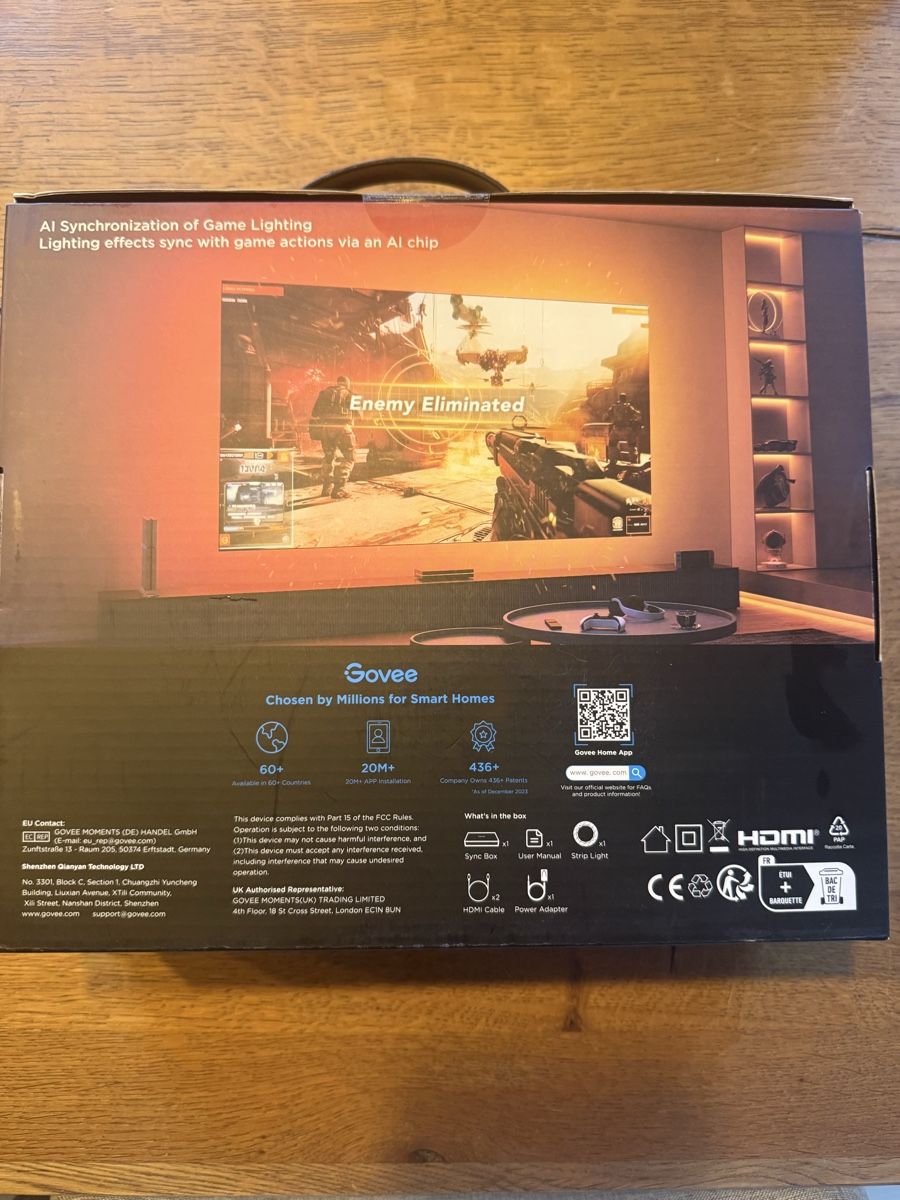 Heimkino: Govee AI Sync Box Kit 55-65 – Neu und originalverpackt aus Givisiez von Scilliam 3