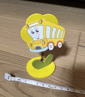 Bus Fotohalter Kinderzimmer Holz Blume