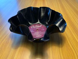 Vinyl Schale Schüssel Obstschale Deko Art Kunst Geschenk