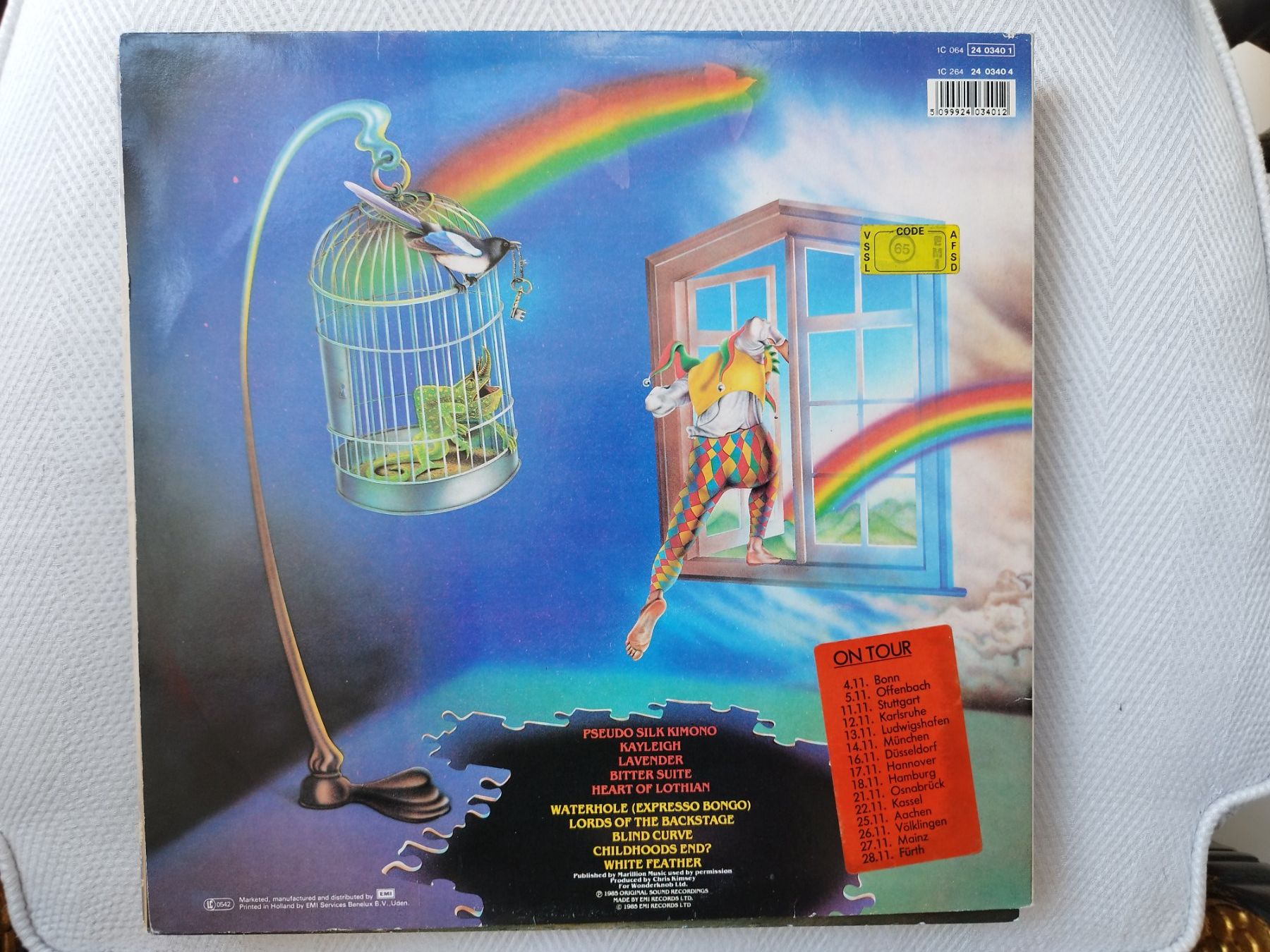 Dischi in vinile: Marillion - Misplaced Childhood LP -  ! – Usato da Lupfig venduto da fred-feuerstein 1