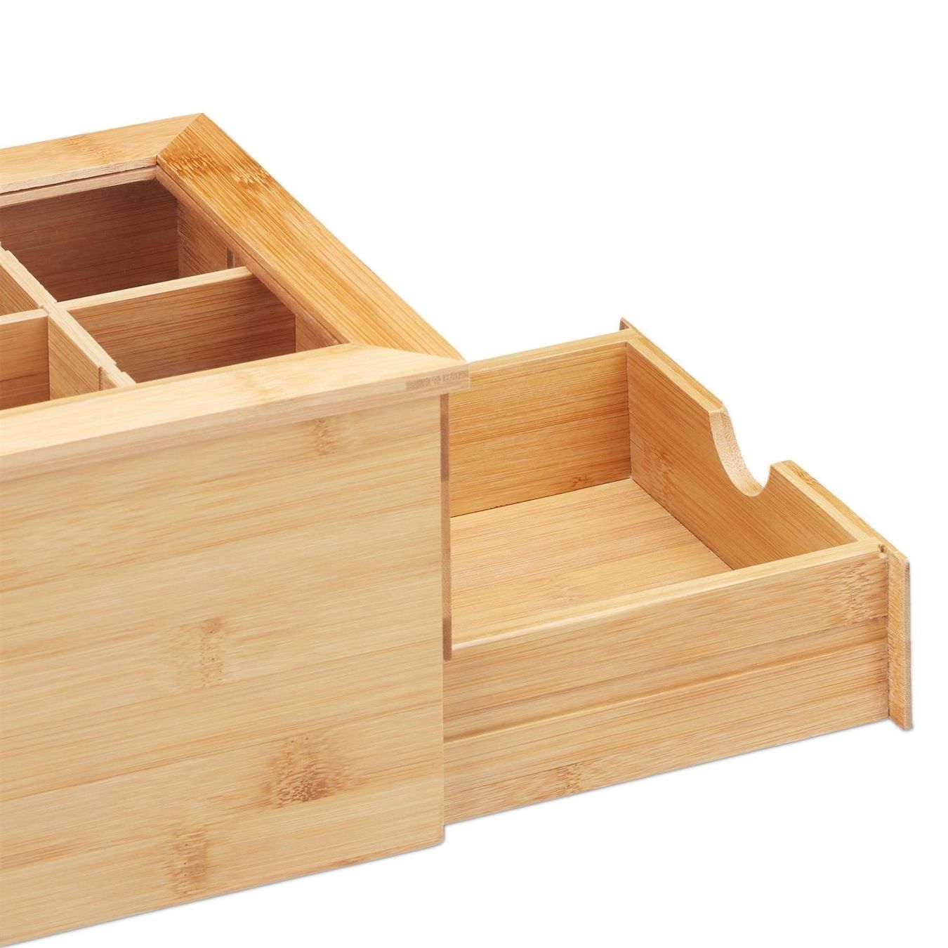 Altro per la casa: GROSSE TEEBOX BAMBUS VERSTELLBARE FÄCHER – Nuovo e nell'imballaggio originale da Gerlafingen venduto da Tsuru 7