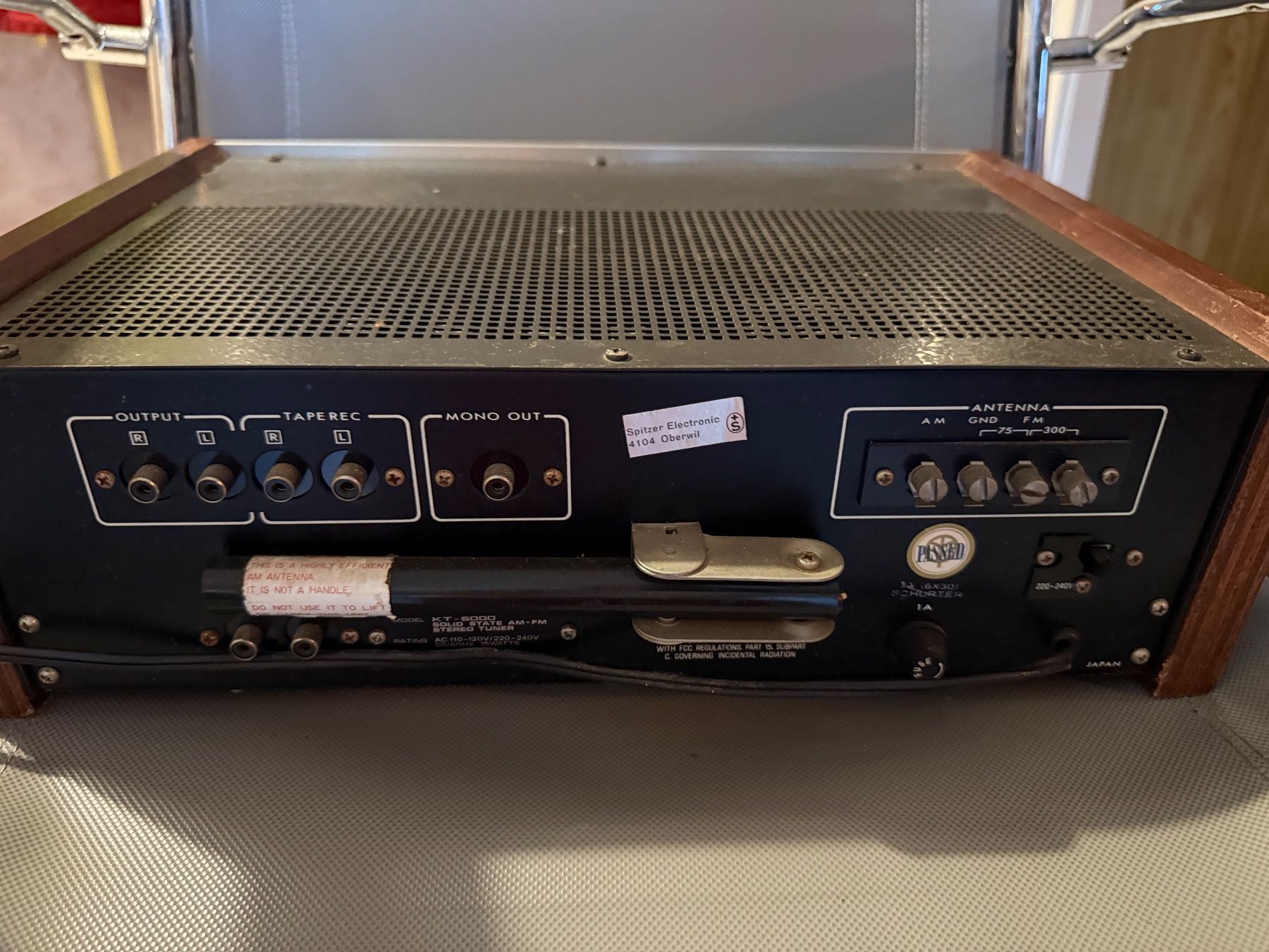 Kenwood Radio: Kenwood Solid State KT-5000 Tuner – Usato da Embrach venduto da Tom1717 5