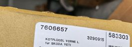 Kotflügel links Skoda Yeti